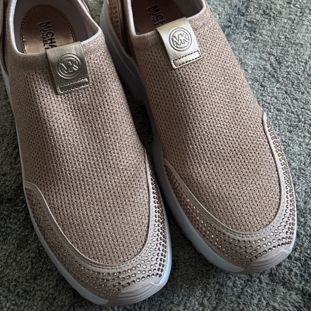 Michae Kors Powder Blush Muse Slip On Sneaker - Picture 5 of 7
